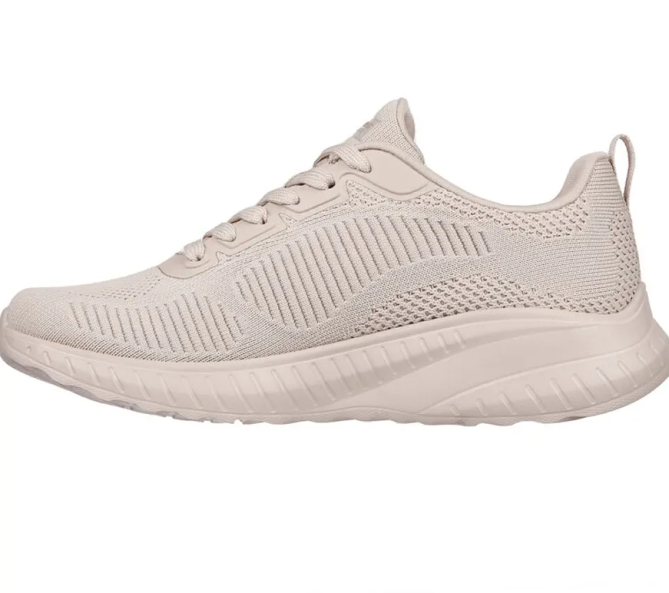 Womens Wide Fit Skechers Bobs Squad Chaos Face Off 117209 Vegan Trainers