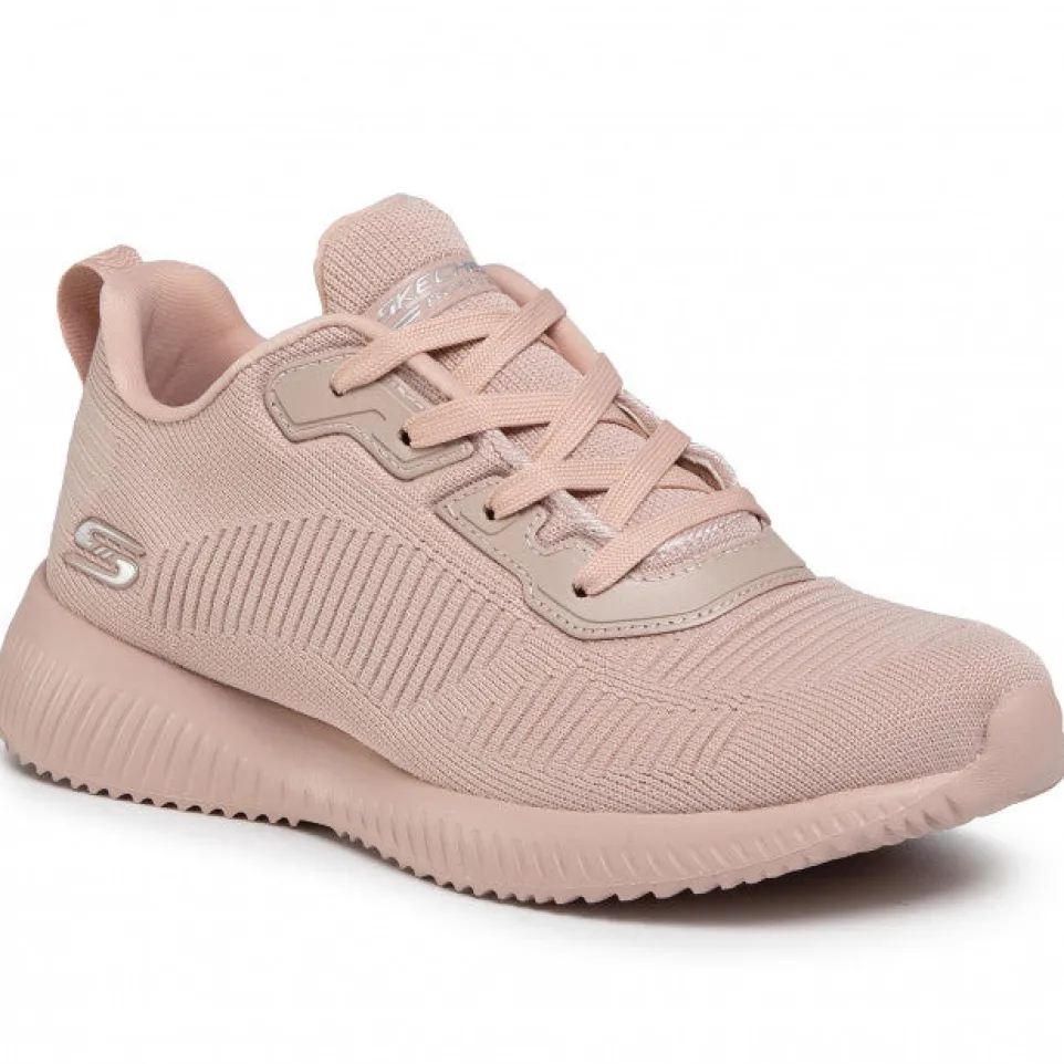Womens Wide Fit Skechers Bobs Tough Talk-32504 Trainers