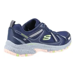 Women's Wide Fit Skechers 149820 Hillcrest Vast Adventure Trainers - Navy/Grey
