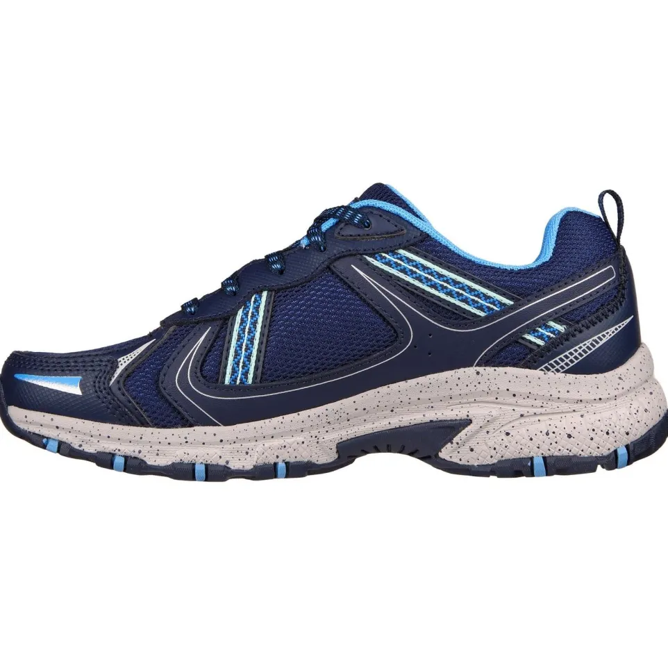 Women's Wide Fit Skechers 149820 Hillcrest Vast Adventure Trainers - Navy/Blue