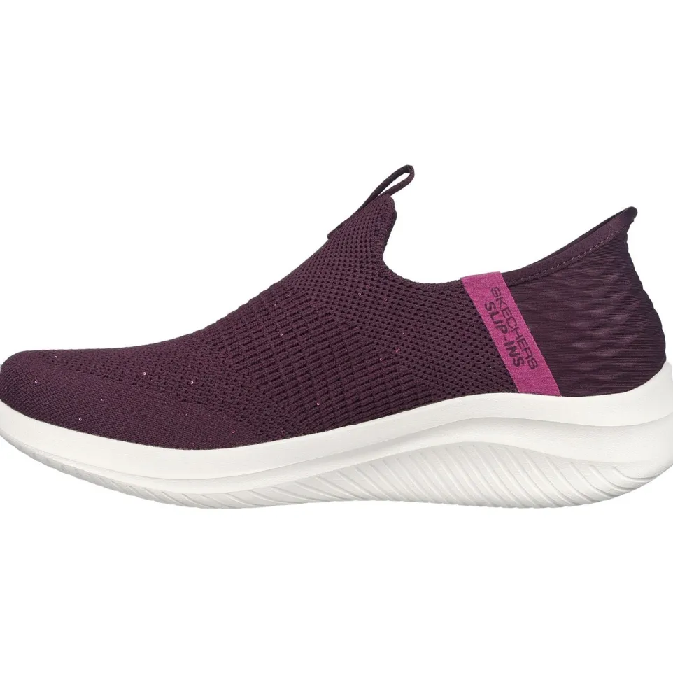 Women's Wide Fit Skechers 149594 Slip-ins Ultra Flex 3.0 Trainers