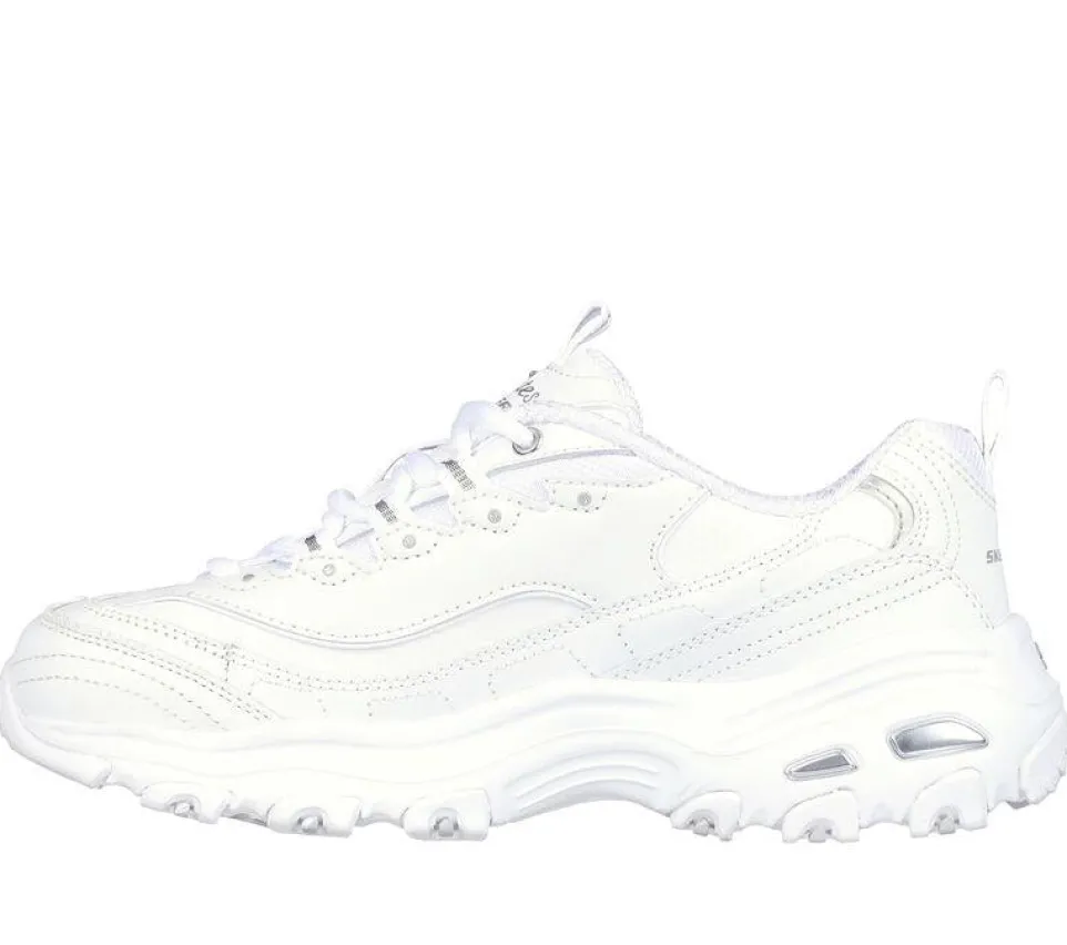 Women's Wide Fit Skechers 11931 D'lites Fresh Start Trainers
