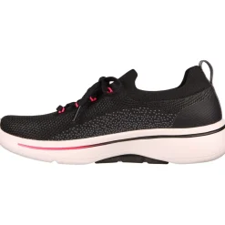 Women's Wide Fit Skechers 124863 Go Walk Arch Fit Clancy Trainers