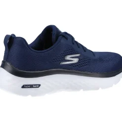 Women's Wide Fit Skechers 124578 Go Walk Hyper Burst Trainers