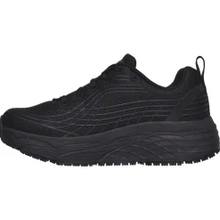Women's Wide Fit Skechers 108016EC Max Cushioning Elite Sr Trainers -Black
