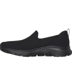 Women's Wide Fit Skechers 125218 Go Walk 7 Ivy Trainers