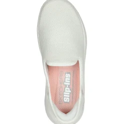 Women's Wide Fit Skechers 124963 Slip-ins Go Walk Flex Relish Trainers