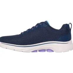 Women's Wide Fit Skechers 125263 Go Walk 7 Kaylor Trainers