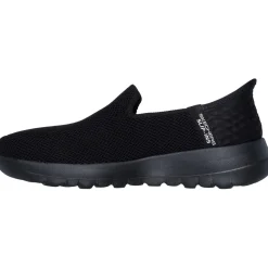 Women's Wide Fit Skechers 124641 Slip-ins Go Walk Joy Vela Shoes