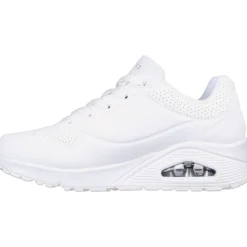 Women's Wide Fit Skechers 73690 Uno Stand On Air Sports Trainers