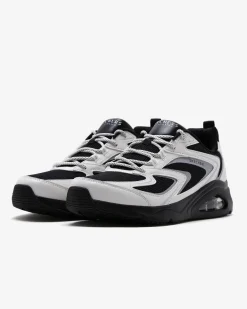 Women's Wide Fit Skechers 177424 Tres Air Uno Street Fl Air Trainers