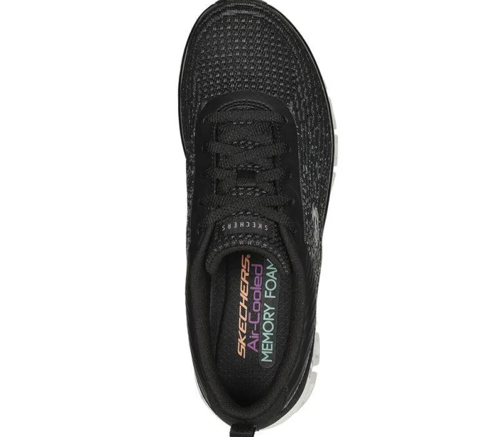 Women's Wide Fit Skechers 104325 Glide Step Sport - Head Start Trainers