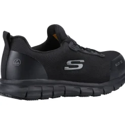Women's Wide Fit Skechers 108041EC Sure Track Jixie Safety Trainers