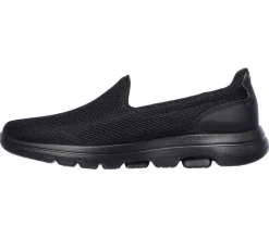 Womens Wide Fit Skechers Go Walk 5-15901 Performance Walking Slip On Trainers