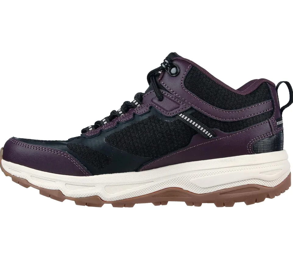 Women's Wide Fit Skechers 128206 Performance Go Run Trail Altitude-Highly Elevated Trainers