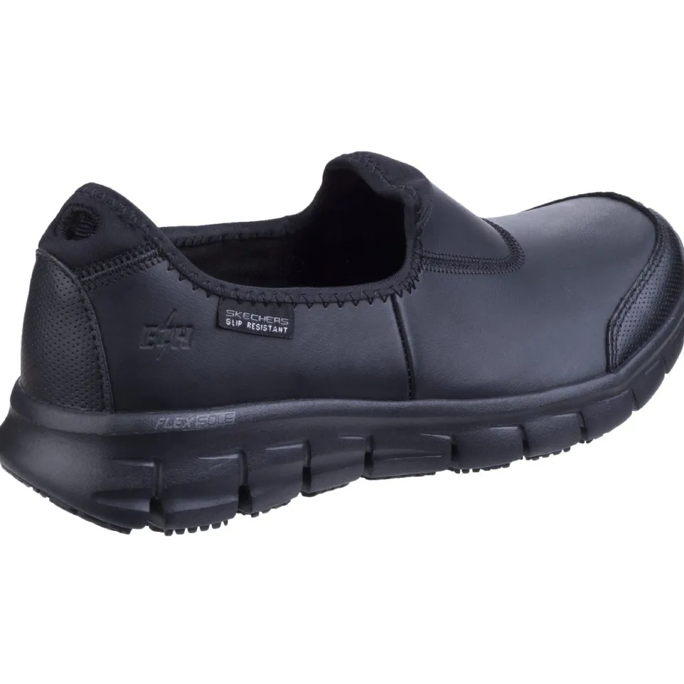 Women's Wide Fit Skechers 76536EC Sure Track Relaxed Fit Trainers