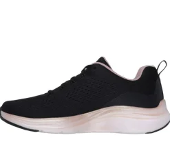 Women's Wide Fit Skechers 150025 Vapor Foam Midnight Glimmer Trainers