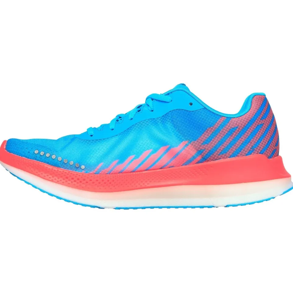 Women's Wide Fit Skechers 172004 Go Run Razor Excess Sports Trainers