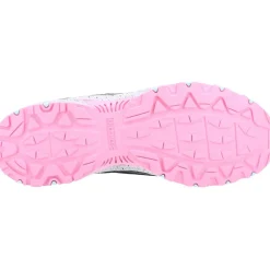 Women's Wide Fit Skechers 149820 Hillcrest Vast Adventure Trainers - Black/Hot Pink