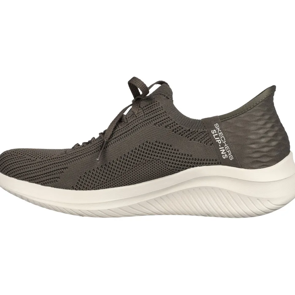 Women's Wide Fit Skechers 149710 Slip-ins Ultra Flex 3.0 Brilliant Path Trainers