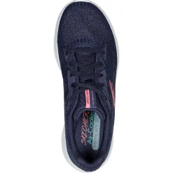 Women's Wide Fit Skechers 149705 Ultra Flex 3.0 Best Time Trainers