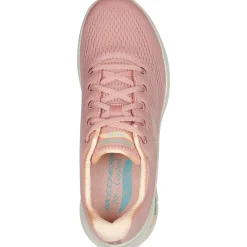 Women's Wide Fit Skechers 149566 Arch Fit Freckle Me Trainers