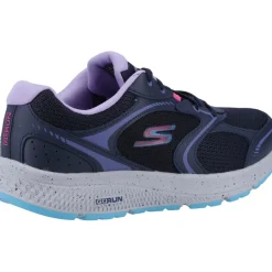 Women's Wide Fit Skechers 128285 Go Run Consistent Vivid Horizon Trainers