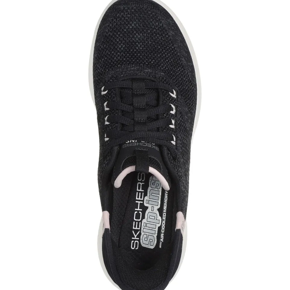 Women's Wide Fit Skechers 150178 Slip-ins Ultra Flex 3.0 Easy Step Trainers