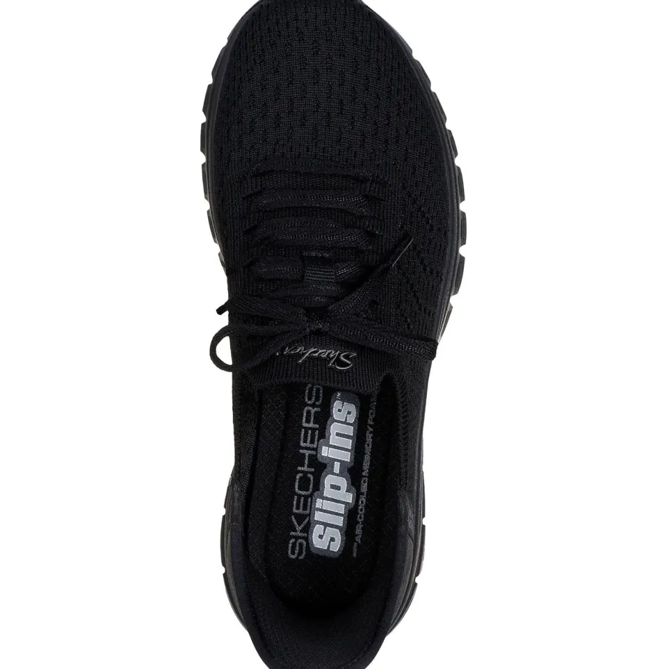 Women's Wide Fit Skechers 100736 Slip-ins Graceful First Blush Trainers