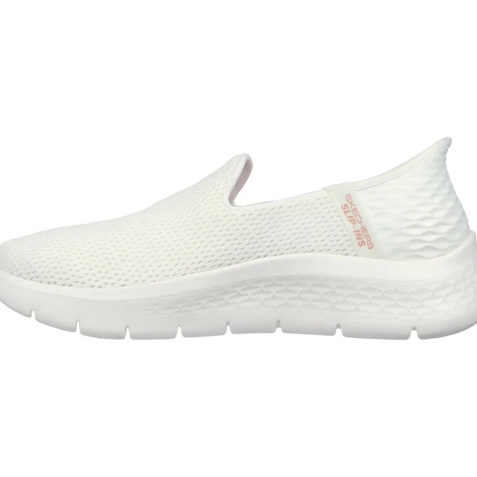 Women's Wide Fit Skechers 124963 Slip-ins Go Walk Flex Relish Trainers