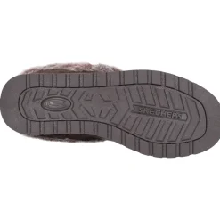 Women's Wide Fit Skechers 31204 Keepsakes Ice Angel Mule Slippers
