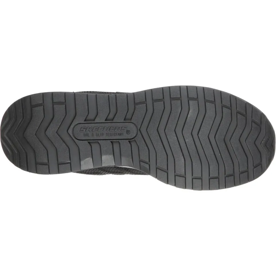 Women's Wide Fit Skechers 77289EC Bulklin Ayak Safety Shoes