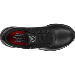 Women's Wide Fit Skechers 108010EC Marsing Gmina Slip Resistant Trainers