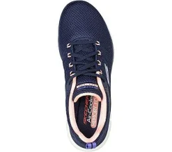 Womens Wide Fit Skechers 149580W Vegan Walking Trainers
