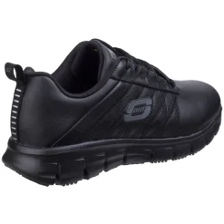 Women's Wide Fit Skechers 76576EC Sure Track Erath Occupational Trainers
