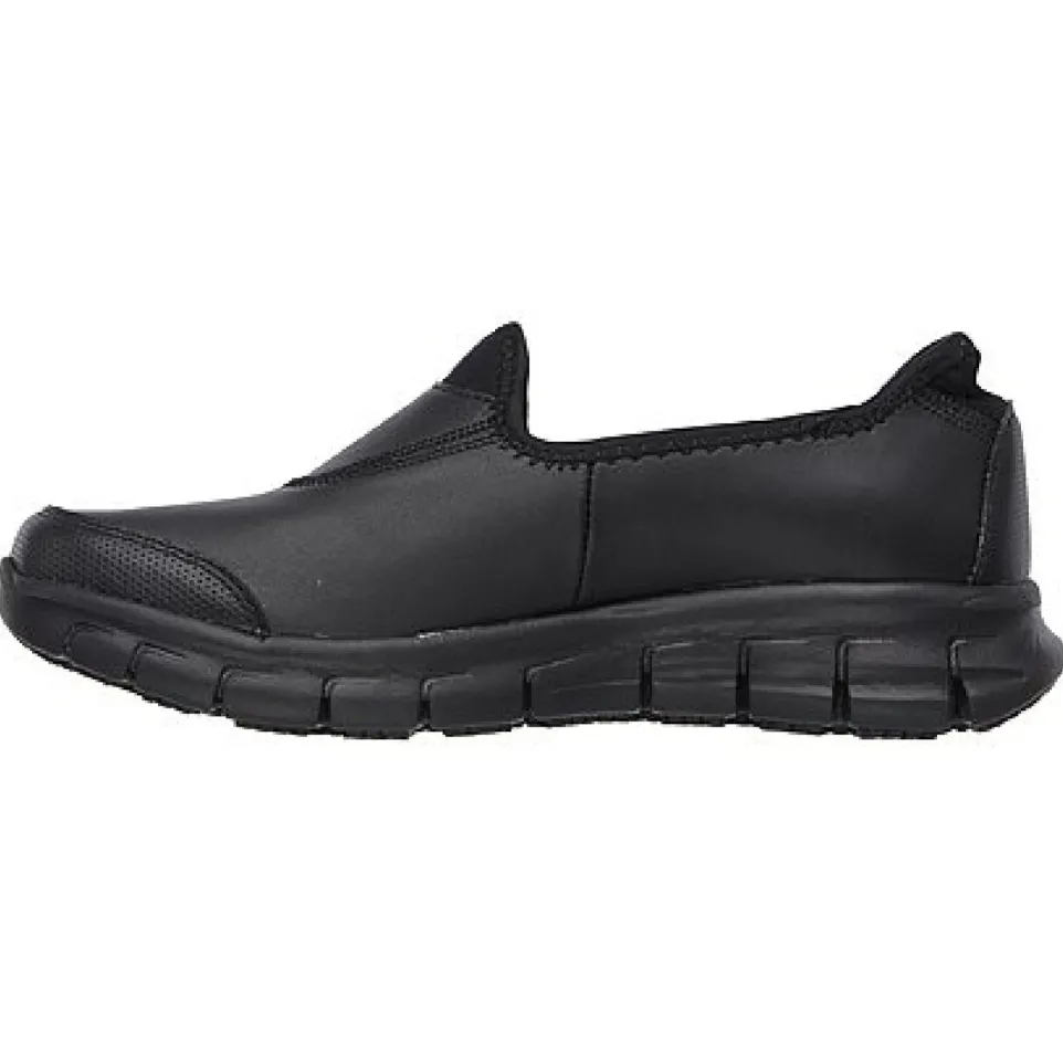 Women's Wide Fit Skechers 76536EC Sure Track Relaxed Fit Trainers