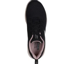 Women's Wide Fit Skechers 150025 Vapor Foam Midnight Glimmer Trainers
