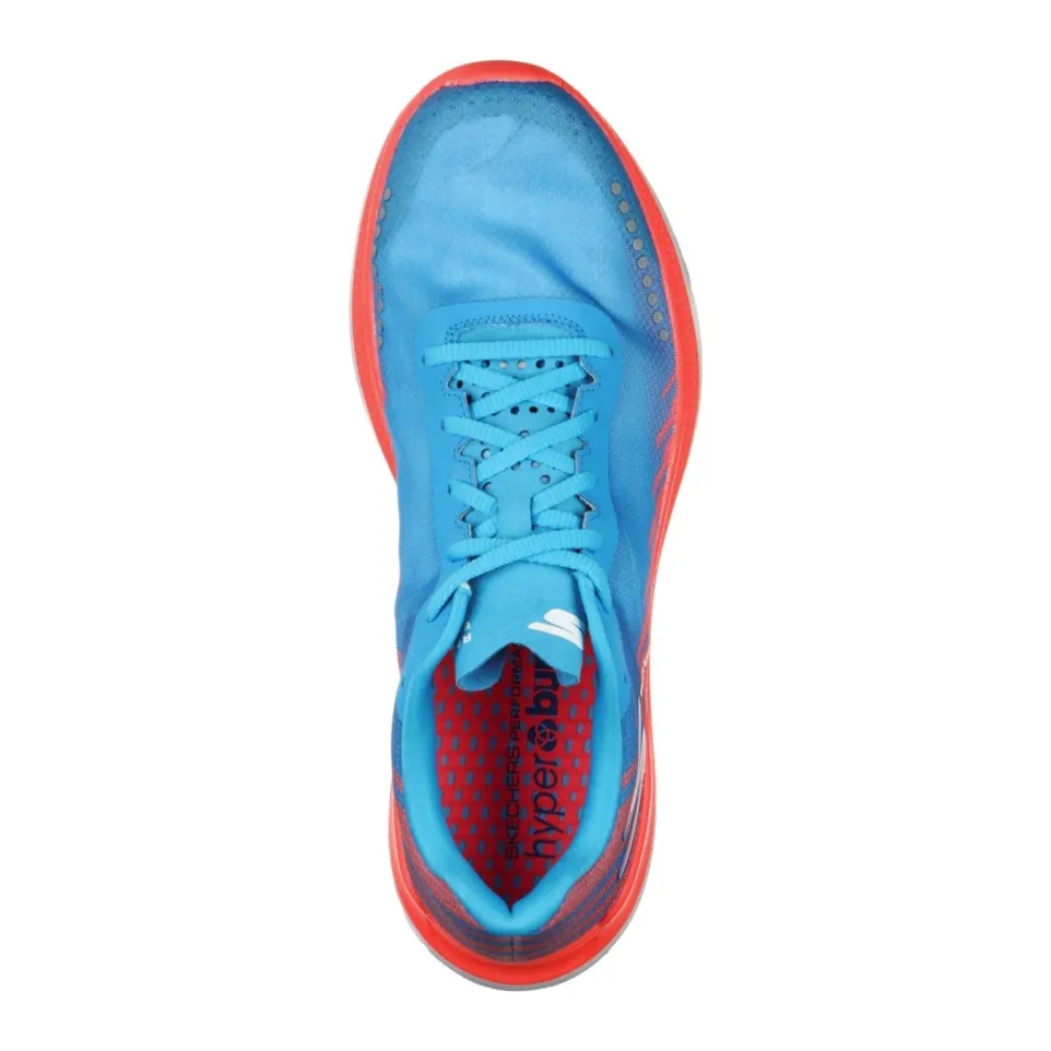 Women's Wide Fit Skechers 172004 Go Run Razor Excess Sports Trainers