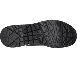Women's Wide Fit Skechers Uno 155196 Shimmer Away Trainers