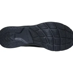 Women's Wide Fit Skechers 149657 Dynamight 2.0 Real Smooth Trainers - Black