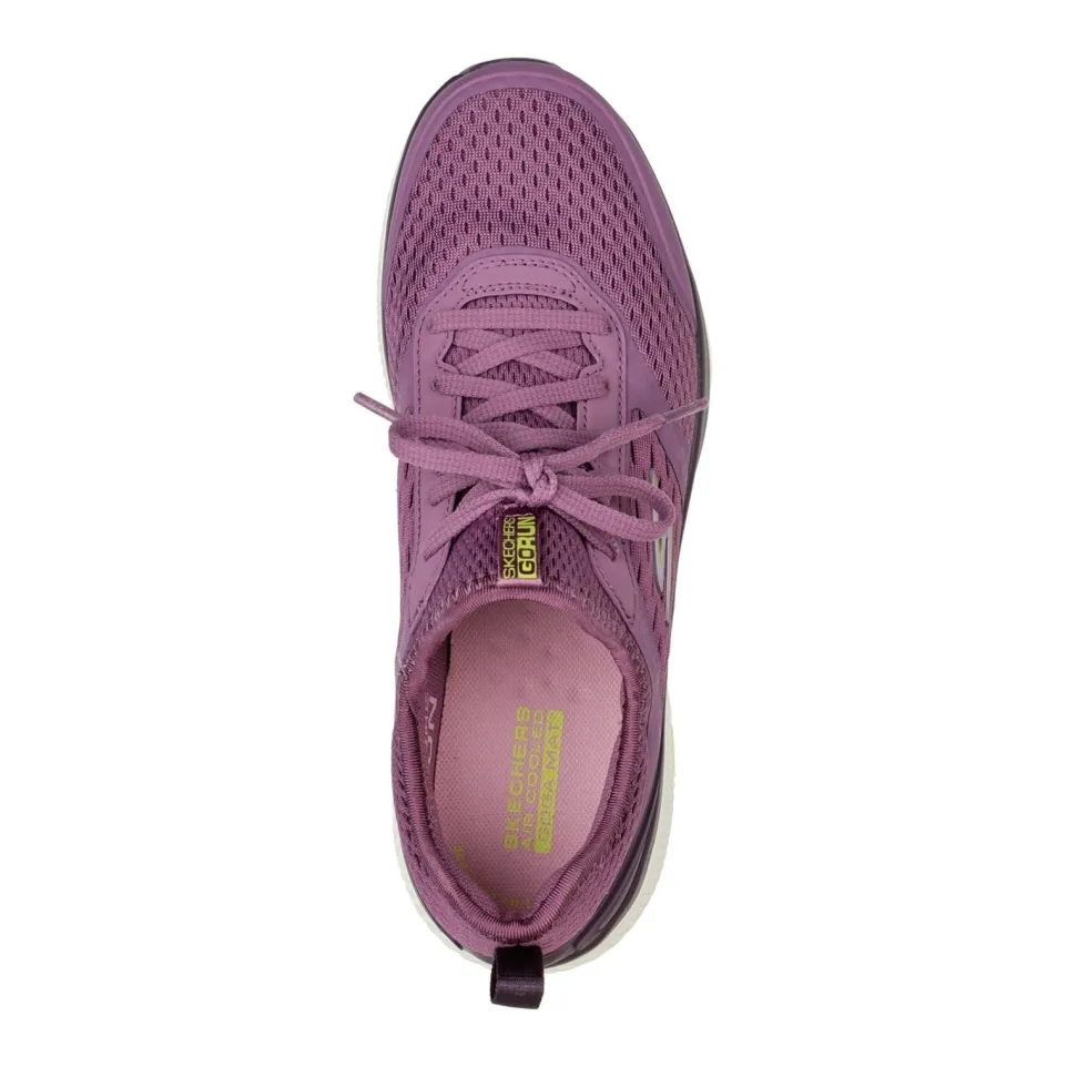 Women's Wide Fit Skechers 128276 Go Run Consistent Vivid Trainers