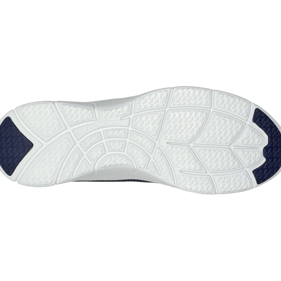 Women's Wide Fit Skechers 104390 Arch Fit Refine Classy Doll Trainers -Navy