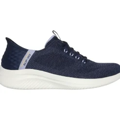 Women's Wide Fit Skechers 150178 Slip-ins Ultra Flex 3.0 Easy Step Trainers