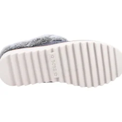 Women's Wide Fit Skechers 113422 Bobs Mountain Kiss Slippers