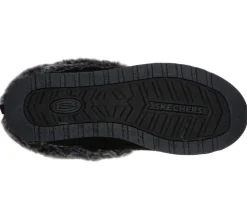 Womens Wide Fit Skechers Bobs Ice Angel 31204W Mule Slippers
