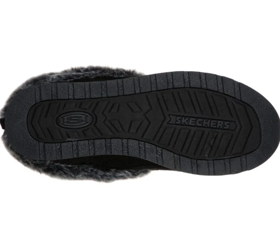 Womens Wide Fit Skechers Bobs Ice Angel 31204W Mule Slippers