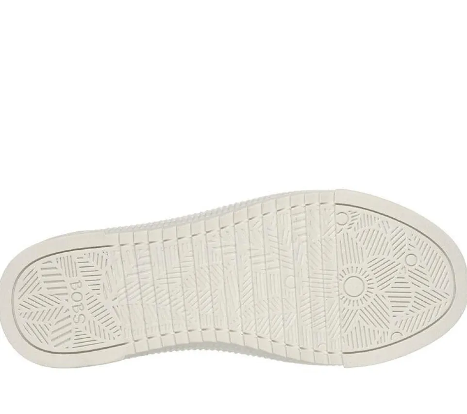 Women's Wide Fit Skechers Bobs Copa 114640 Canvas Shoes