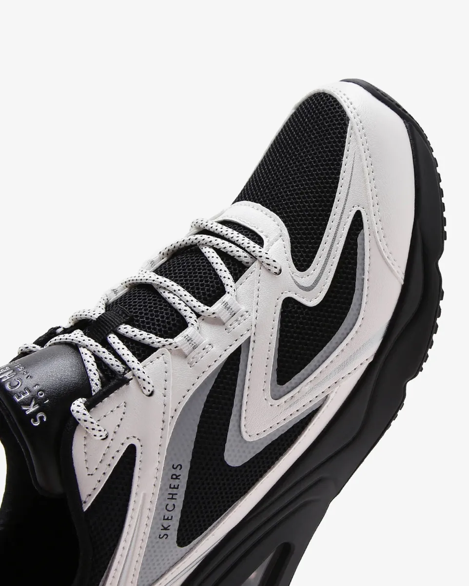 Women's Wide Fit Skechers 177424 Tres Air Uno Street Fl Air Trainers