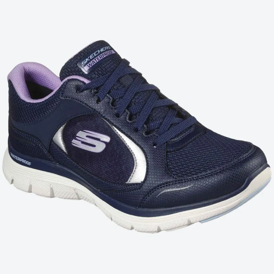 Womens Wide Fit Skechers Flex Appeal 4.0 - 149299 Walking Trainers