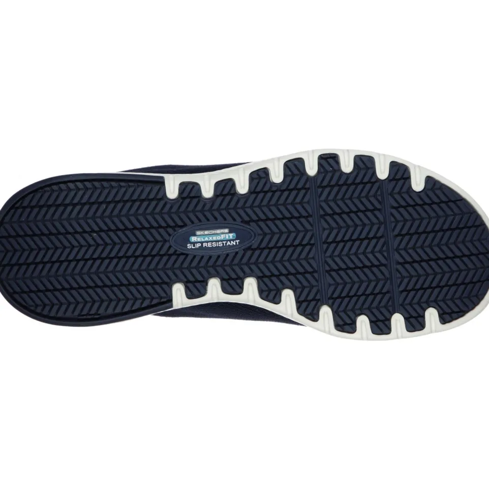 Women's Wide Fit Skechers 77281EC Marsing Waiola SR Safety Trainers